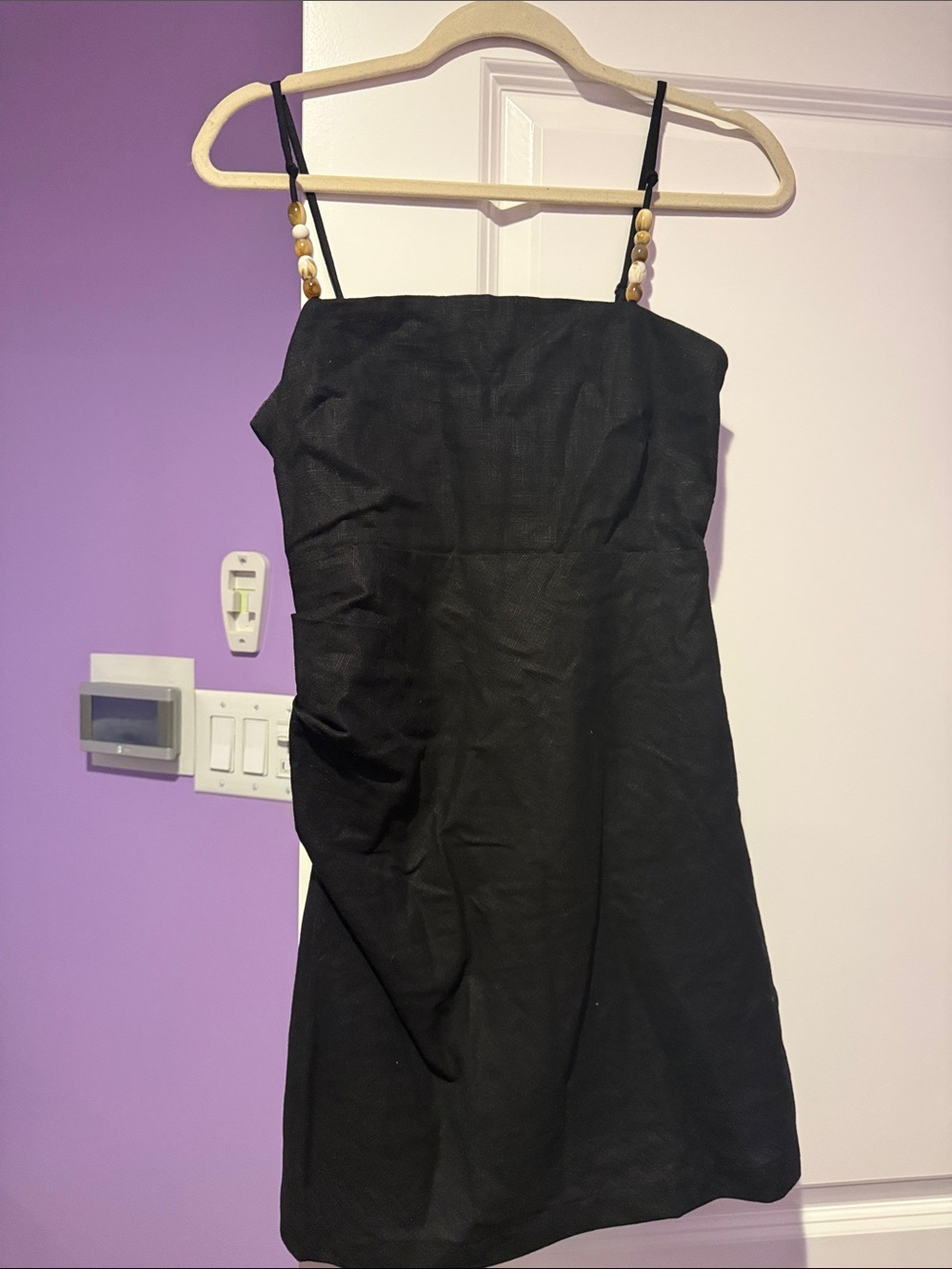 Lucy Paris black mini dress